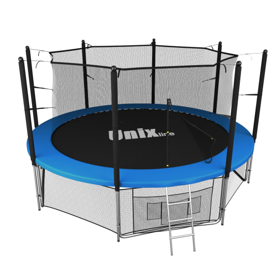 Батут UNIX Line Классик / Classic 10 ft (305 см) с внутренней защитной сеткой
