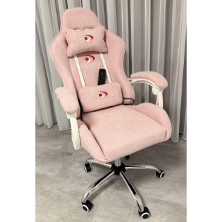 Вибромассажное кресло Calviano Nero pink plush