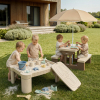 Песочница UNIX Kids Table / стол с крышкой 96 х 66 см бежевый