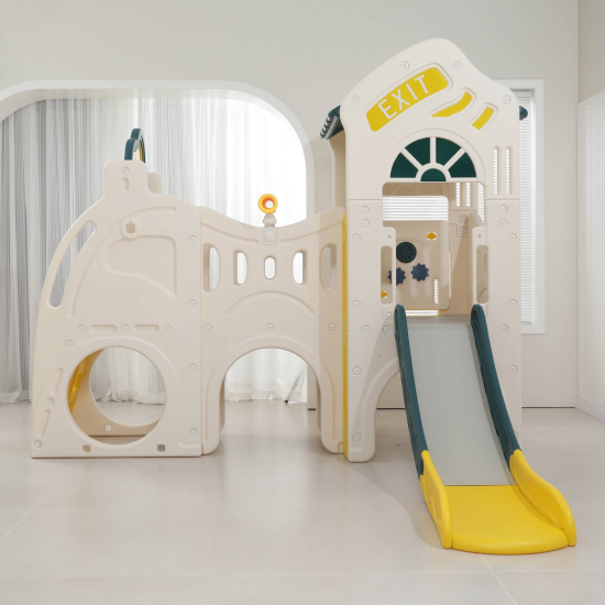 Игровой комплекс UNIX Kids Playhouse / Игровой домик с горкой