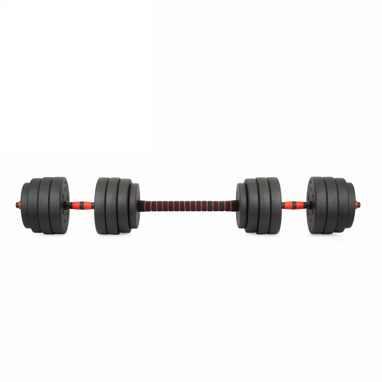 Гантели разборные с грифом, 40 кг. (2 шт. х 20 кг.) VictoryFit VF-DС400