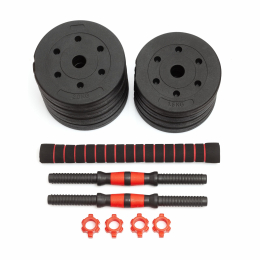 Гантели разборные с грифом, 10 кг. (2 шт. х 5 кг.) VictoryFit VF-DС100