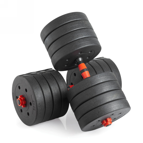 Гантели разборные с грифом, 50 кг. (2 шт. х 25 кг.) VictoryFit VF-DС500