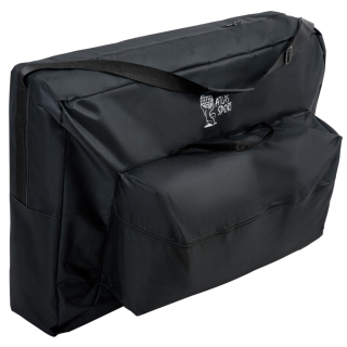 Массажный стол Atlas Sport складной 2-с 60 см деревянный + сумка в подарок (фиолетовый)