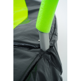 Батут пружинный с защитной сеткой Calviano 252 см - 8ft INSIDE master green