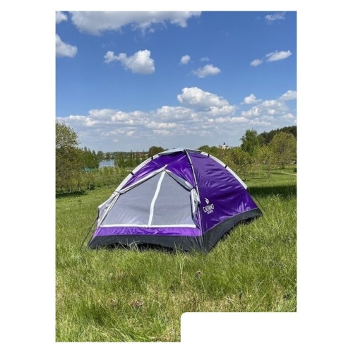 Треккинговая палатка Calviano Acamper Domepack 4 (фиолетовый)