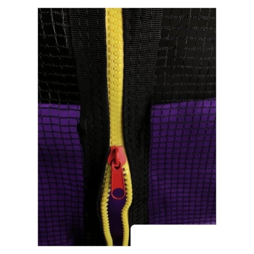 Батут Atlas Sport 312 см - 10ft (с лестницей, внутренняя сетка, сливовый)