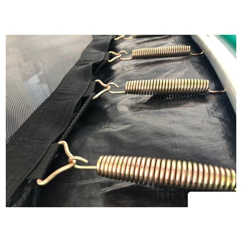 Батут Atlas Sport 312 см - 10ft (с лестницей, внутренняя сетка, сливовый)