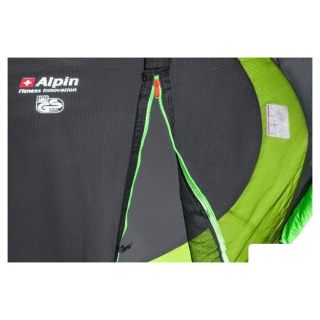 Батут Alpin 4.35 м с защитной сеткой и лестницей 2150390