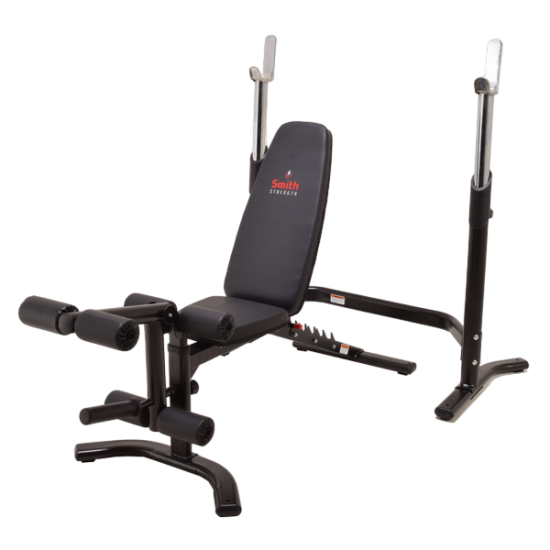 Многофункциональная силовая скамья со стойками под штангу Smith Сила (Strength) WB270