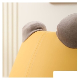 Детское кресло UNIX kids Bear Yellow L 9781063