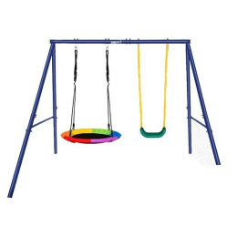 Стационарные качели UNIX kids двойные 80+40 см Color 9786014