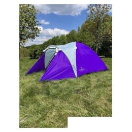 Треккинговая палатка Calviano Acamper Acco 4 (фиолетовый) 8793107