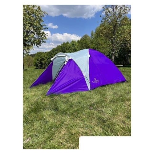 Треккинговая палатка Calviano Acamper Acco 4 (фиолетовый)
