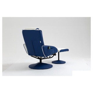 Массажное кресло Angioletto Barone Blu Bianco 9029988