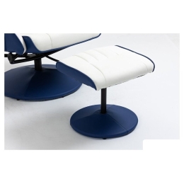 Массажное кресло Angioletto Barone Blu Bianco 9029988