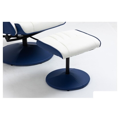 Массажное кресло Angioletto Barone Blu Bianco