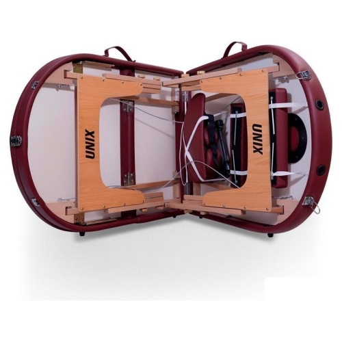 Массажный стол Unix Comfort 3 Section (burgundy)