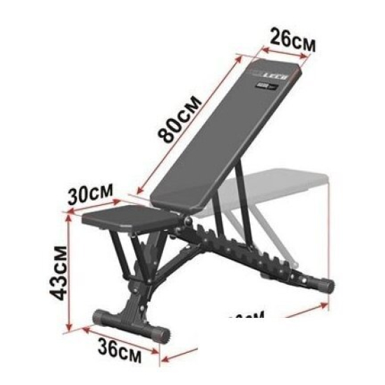 Силовая скамья Leco IT Pro [гп027015]