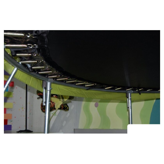 Батут Atlas Sport 252 см - 8ft Master (с лестницей, зеленый)