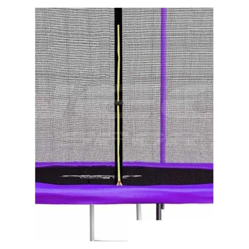 Батут Atlas Sport 252 см - 8ft (с лестницей, внутренняя сетка, сливовый)