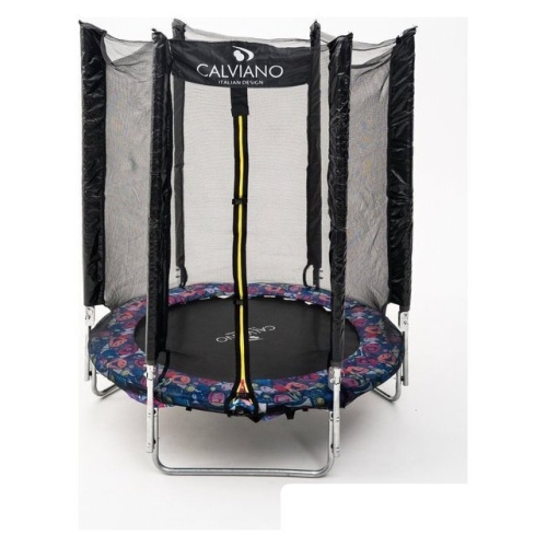 Батут Calviano Smile 140 см - 4.5ft light складной