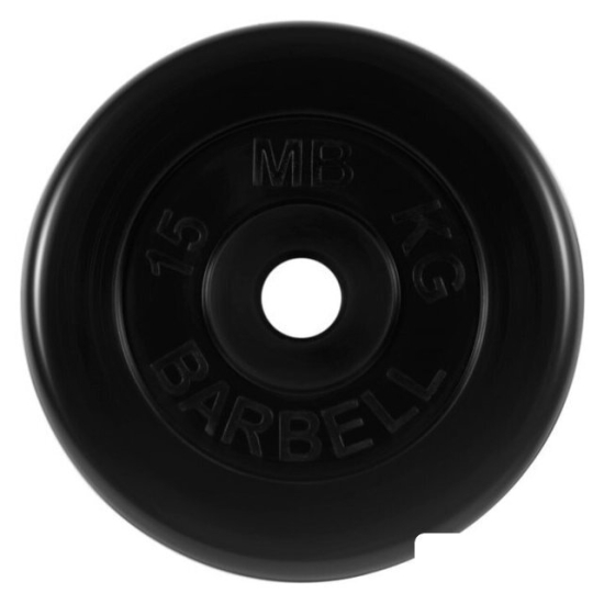 Диск MB Barbell Стандарт 51 мм (1x15 кг)