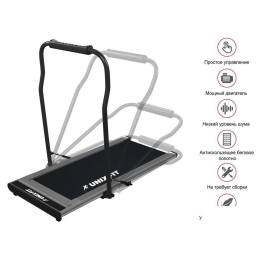 Электрическая беговая дорожка Unixfit R-300C (серый) 2487404