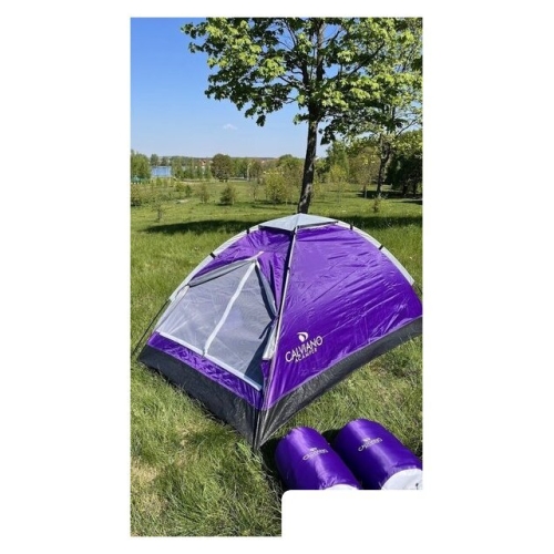 Треккинговая палатка Calviano Acamper Domepack 4 (фиолетовый)