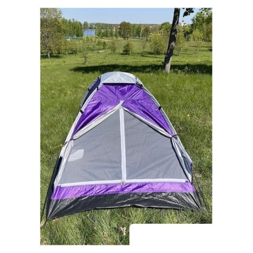 Треккинговая палатка Calviano Acamper Domepack 4 (фиолетовый)