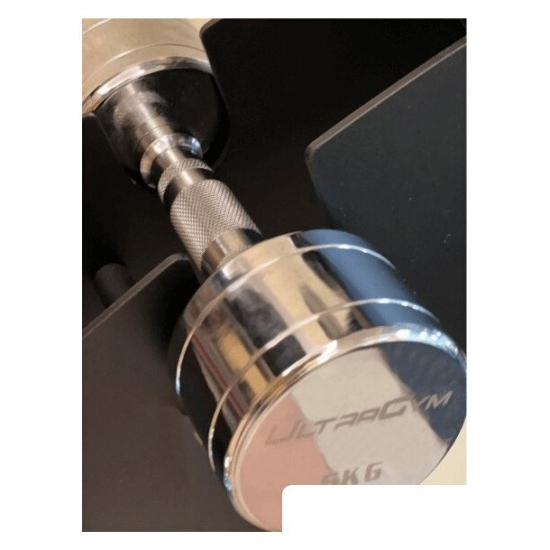 Гантельный ряд UltraGym UG1025 (1-10 кг)