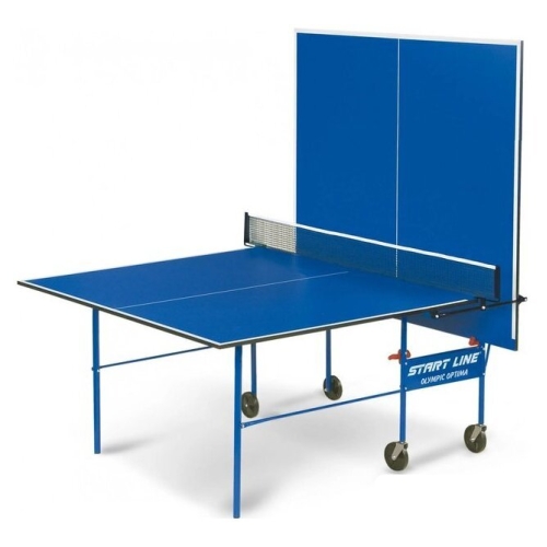 Теннисный стол Start Line Olympic Optima 6023-2 (с сеткой, синий)