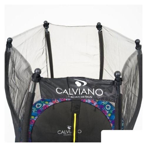 Батут Calviano Master Smile Elastic Band 140 см - 4.5ft (на резинках)