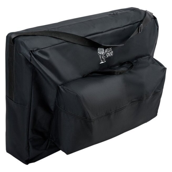 Массажный стол Atlas Sport 70 см складной 3-с деревянный (коричневый)