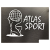 Батут Atlas Sport 252 см - 8ft (с лестницей, внутренняя сетка, сливовый)