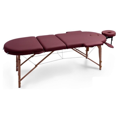 Массажный стол Unix Comfort 3 Section (burgundy)