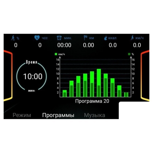 Электрическая беговая дорожка Ammity Valentina VTM 5120 TFT