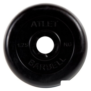 Диск MB Barbell Атлет 31 мм (1x1.25 кг) 5051706