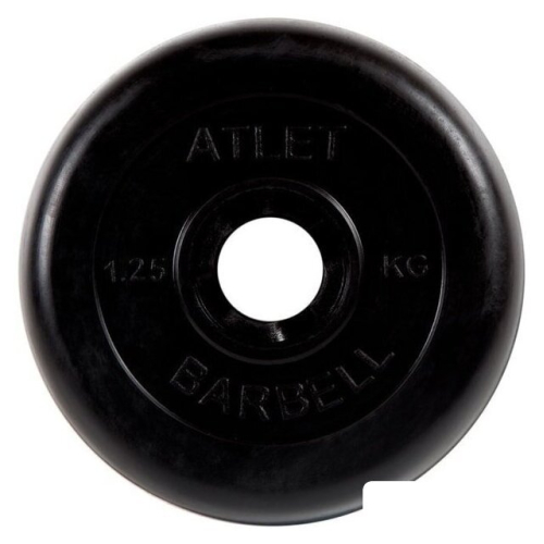 Диск MB Barbell Атлет 31 мм (1x1.25 кг)