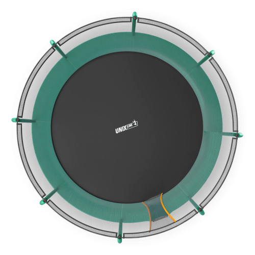 Батут UNIX Line SUPREME BASIC 12 ft (Green)
