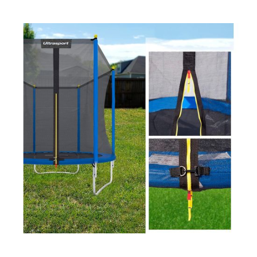 Батут DFC ULTRASPORT 6 ft с защитной сеткой