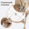 Стул для кормления UNIX Kids Classic / Классик бежевый