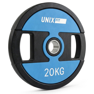 Диск уретановый c хватом UNIX Fit PRO 20 кг, 51 мм, 1 шт.