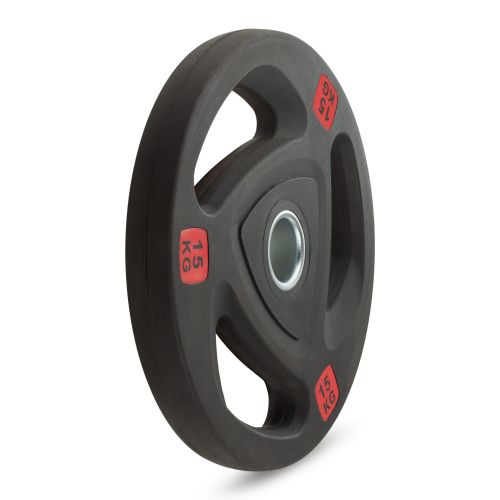 Диск 51 мм. NEO обрезиненный с 3-мя хватами 15 кг, VictoryFit VF-ST51150