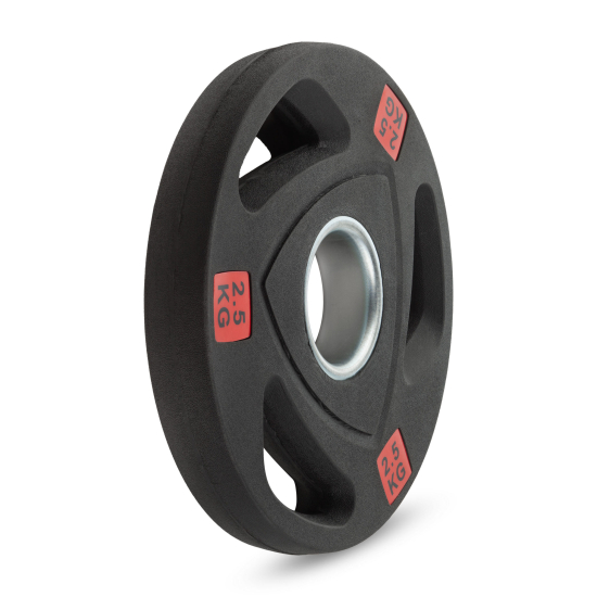 Диск 51 мм. NEO обрезиненный с 3-мя хватами 2,5 кг, VictoryFit VF-ST51025