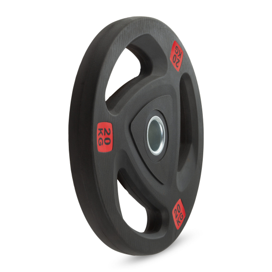 Диск 51 мм. NEO обрезиненный с 3-мя хватами 20 кг, VictoryFit VF-ST51200