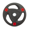 Диск 51 мм. NEO обрезиненный с 3-мя хватами 25 кг, VictoryFit VF-ST51250