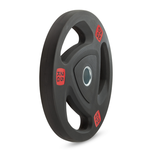 Диск 51 мм. NEO обрезиненный с 3-мя хватами 25 кг, VictoryFit VF-ST51250