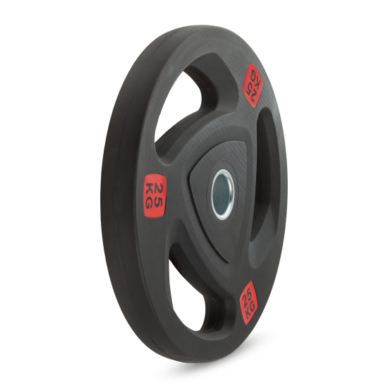 Диск 51 мм. NEO обрезиненный с 3-мя хватами 25 кг, VictoryFit VF-ST51250