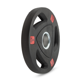 Диск 51 мм. NEO обрезиненный с 3-мя хватами 5 кг, VictoryFit VF-ST51050